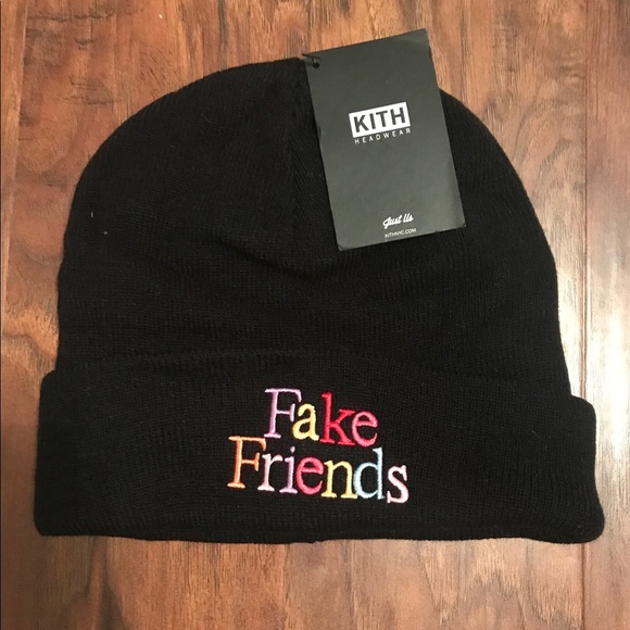 Kith Fake Friends Beanie | Poshmark